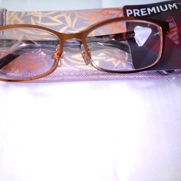 SIMPLY SPECS PREMIUM+1.25 Gold Animal PRINT New with Case - Picture 2 of 4